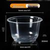 YunDuo Disposable Thickened Plastic Round Bowls