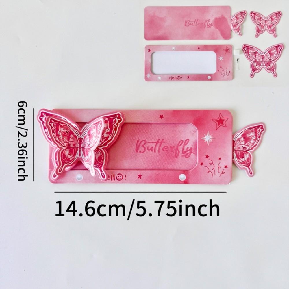 5-Pack Set Material Kit Butterfly Pull-out Card Creative Handmade Surprise Postcard DIY Romantic Wedding Party Invitations