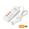 6 in 1 USB Charger PD Type C Fast Charging Wall Charger Multiport USB TypeC Hub Adapter EU/US Plug Quick Charger Expander Socket