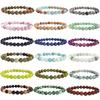 Wholesale 8 Mm Charm Beaded Bracelet Natural Stone Bracelet Crystal Bracelet Natural Stone Beaded Bracelet