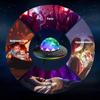 VAORLO RGB Starry Sky Projector Night Lamp Romantic Colorful Nightlight Wireless Blueteeth Speaker Player For Child Birthday Christmas Holiday Gifts