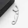 1/2/3/5Pcs Stainless Steel Dental Floss Pick, Portable Travel Reusable Oral Care Flossers, Heavy Duty Metal Teeth Deep Cleaning Tools