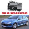 Siłownik zamka drzwi zasilany lewy/prawy do 206 3/5 206SW 206+ 9136S7 9135R9 Zespół zamka drzwi