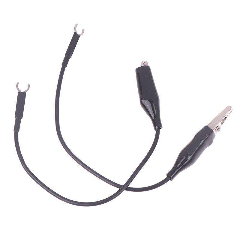 2 Stück Universelles Massekabel Oszilloskop Massekabelklemme Elektrisches Schutzkabel Sonde