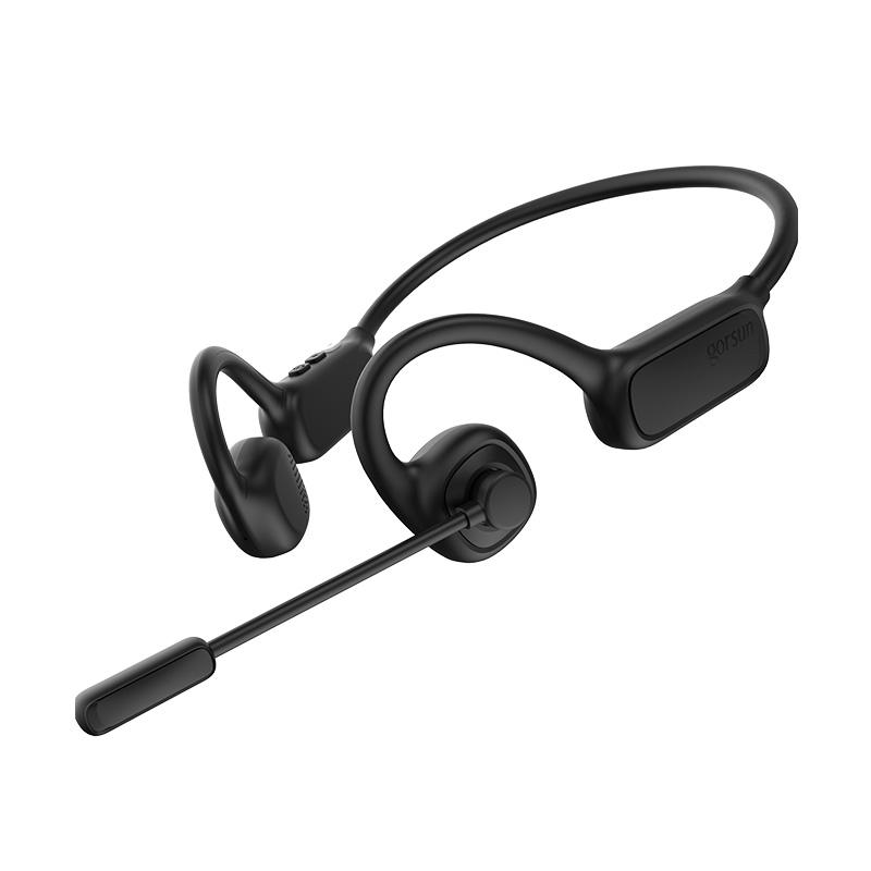 

GORSUN W3 Air Conduction Headphone Bluetooth-compatible Wireless Sports Music Gaming Neckband Headset Black