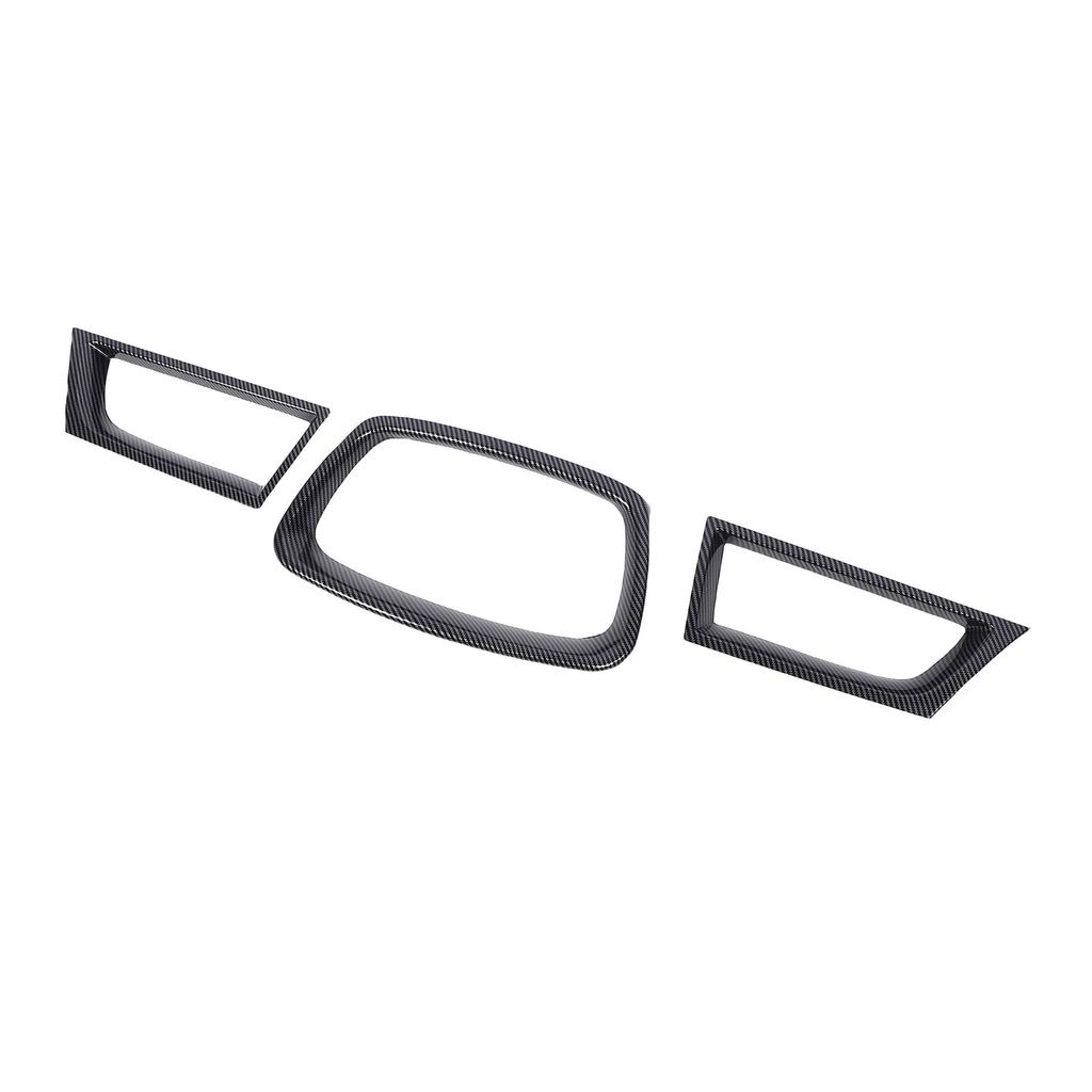 3 PCS Front Grille Overlay Cover Decorative Front Grille Surround Trim Replacement for       9th Generation 2006-2007
