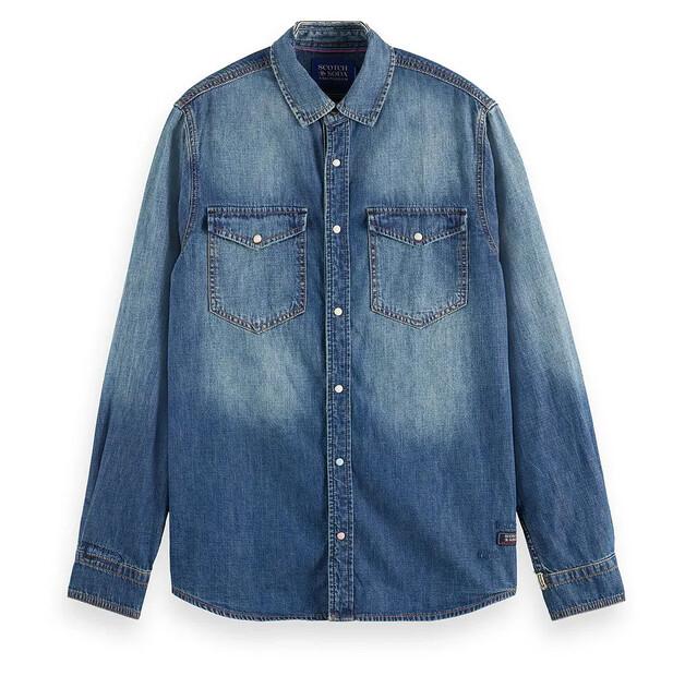 

Scotch & Soda 178440 рубашка с длинным рукавом 2XL