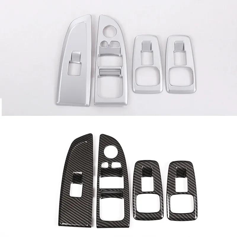 For BMW 7 Series G11 G12 2016- Car ABS Silver Color Window Lift Switch Button Control Panel Frame Cover Accessories Trim