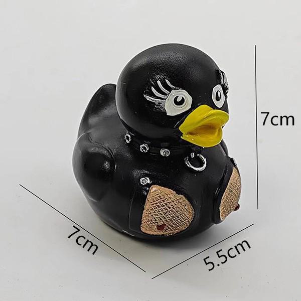 

Набор фигурок уток из смолы Duckieville Punk Rock Dancing Duck