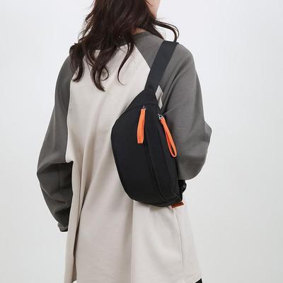 Men's Wear-Resistant Crossbody Bag: Trendy, Simple, Sports-Style Mobile Waist & Chest Bag