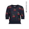 ELLASSAY Women's Jacquard Knit Top