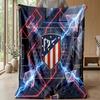 Atletico Madrid Theme blanket Soft Flannel Blanket Plush Throw Blanket Cozy Sofa Bed Blanket for Home Decor