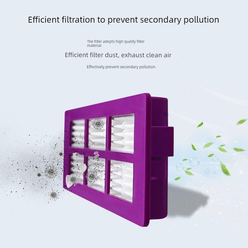 with Midea V15 Pro/Max Osmo Sweeping Robot Accessories Roll Side Brush Filter Mop Cloth Dust Bag Consumables