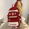 Schoolbag for Children Elementary School Students Burgundy Middle School Students Junior High School Girls Backpack