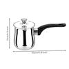 Thickened Stainless Steel Coffee and Tea Pot Food-Safe Teapot Long-Lasting
