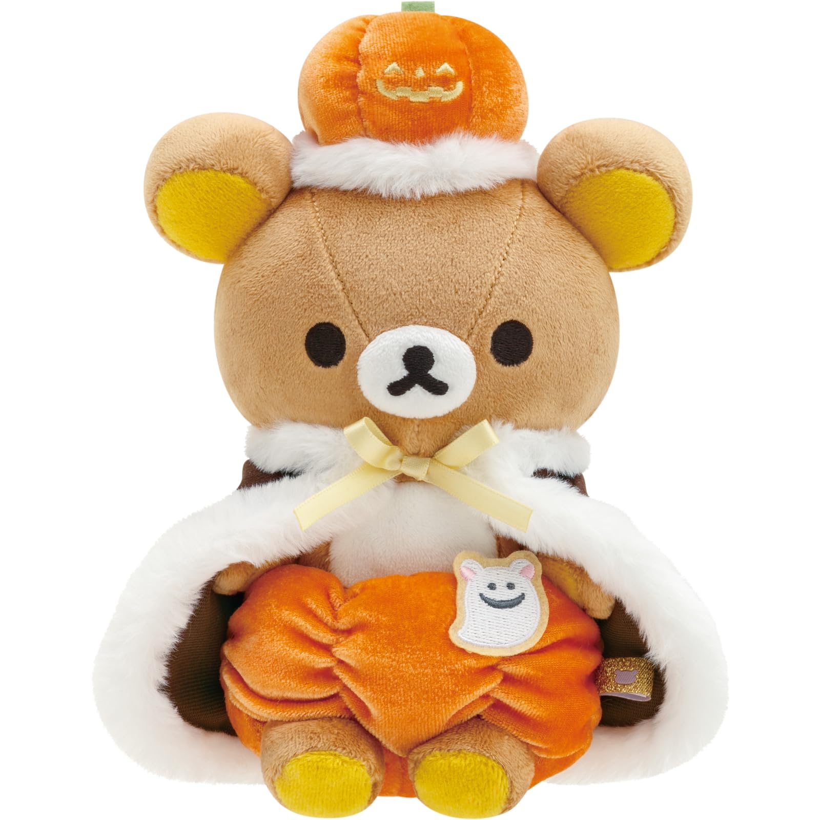 

San-X Rilakkuma [Magical Pumpkin Halloween] Plush Toy Rilakkuma (Pumpkin King) MO15201
