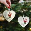 Fun Christmas Ornaments, Exquisite Old People Ornaments, Acrylic Ornaments 2D