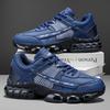 New Men's Waterproof Sports Shoes Youth Non-slip Wear-resistant Casual Shoes Air Cushion Shock-absorbing Running Shoes