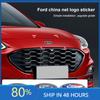 Car Sticker 2025 Hot Auto Styling Emblem Badge Front Rear Trunk Logo Steering Wheel Cap Sticker For Ford Fusion Focus Fiesta Kug