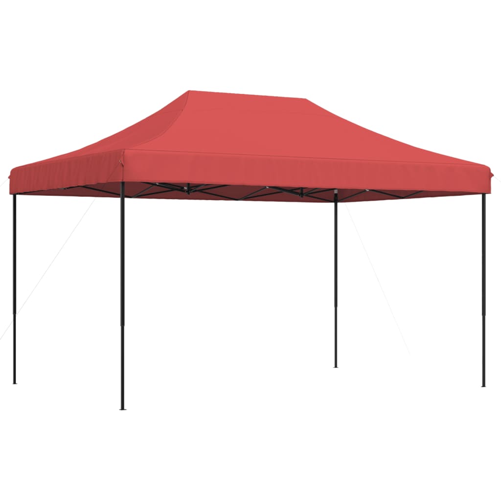 Vidaxl Składany Namiot Imprezowy Pop-Up, Burgundowy, 440X292X315 Cm