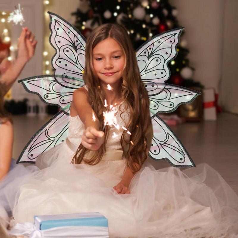 Fairy Wing Fairy Wings For Adult Women Girls Butterfly Elf Wings For Kids Dress Up Party Costume Angel Wings Christmas Gift