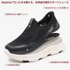 Mesh Sneakers for 3E Wide Thick Suitable for Standing Daily and 25cm [KENPO] Hands-free Slip-on Women, Fit, Lightweight, Sole, Breathable, Laceless,