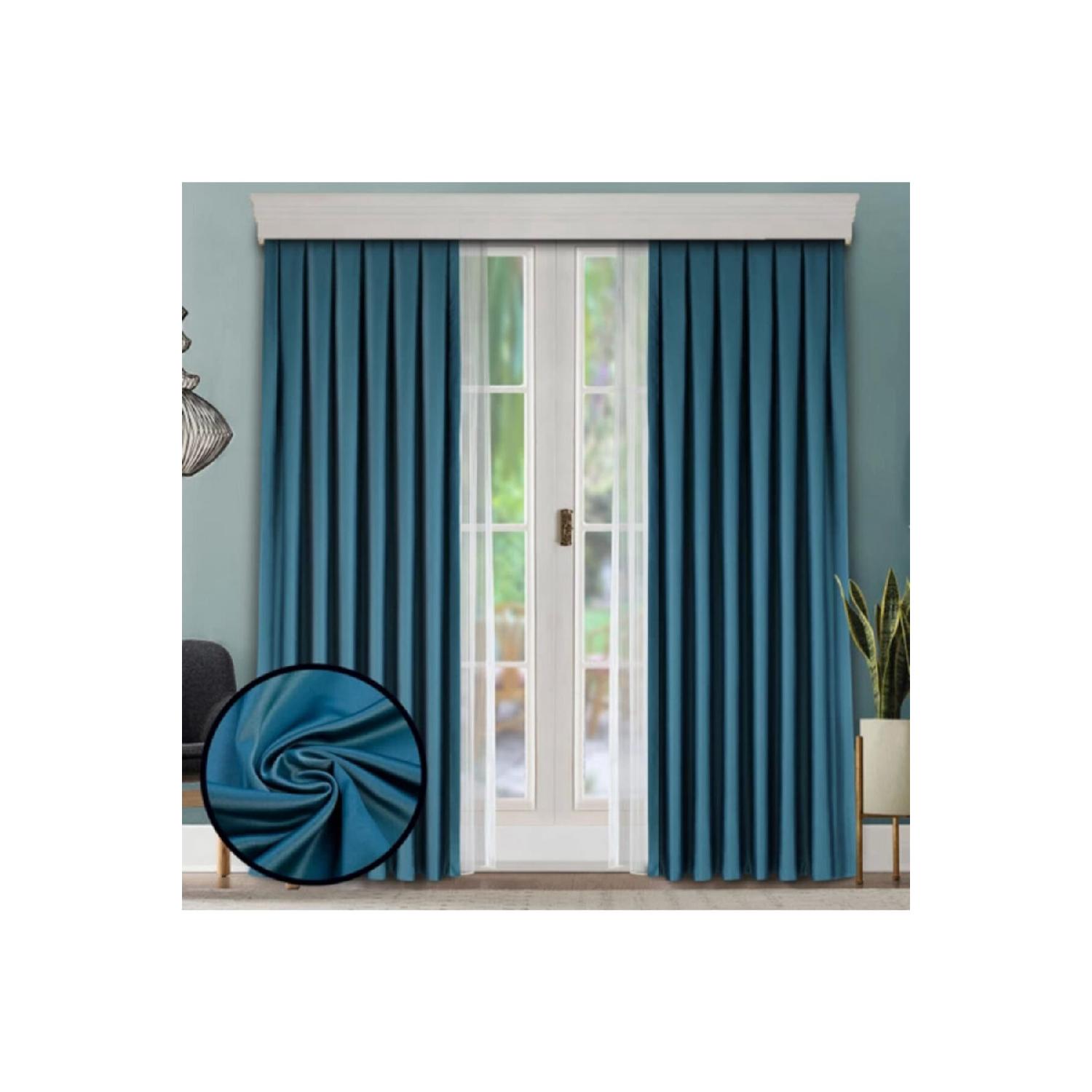 

Бирюзовый разряженный затемненный свет, подключенный к фонду, занавес, занавес, солнечный, 60, различные варианты измерения