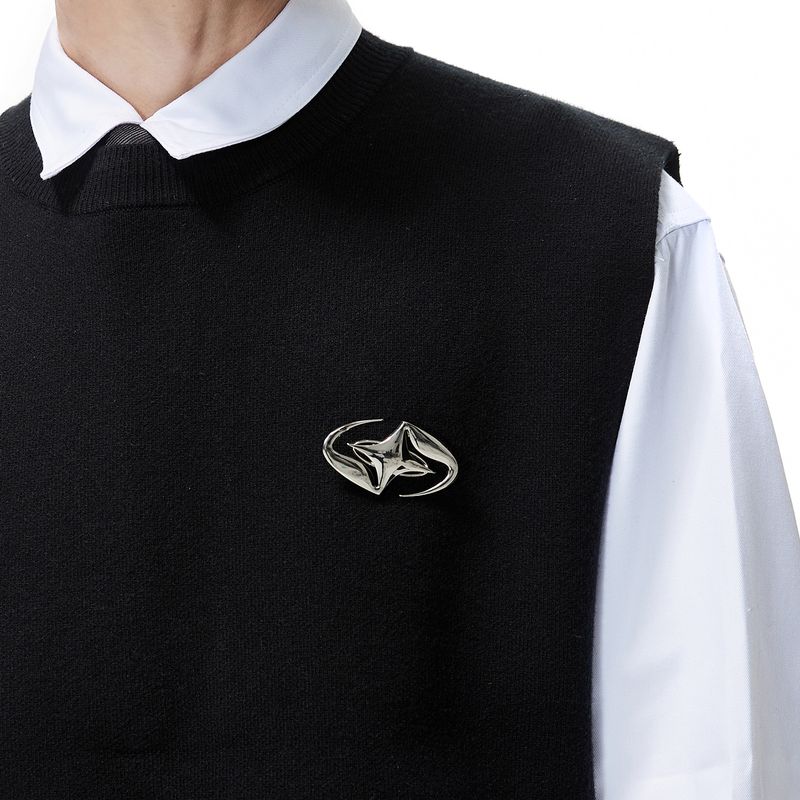 

Cool Style Fancy Logo Neutral Clothes Brooch Default