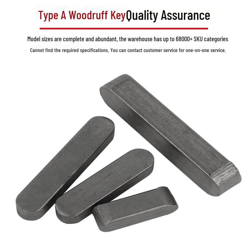 GUWANJI 45# Steel High-Strength A-Type Flat Key