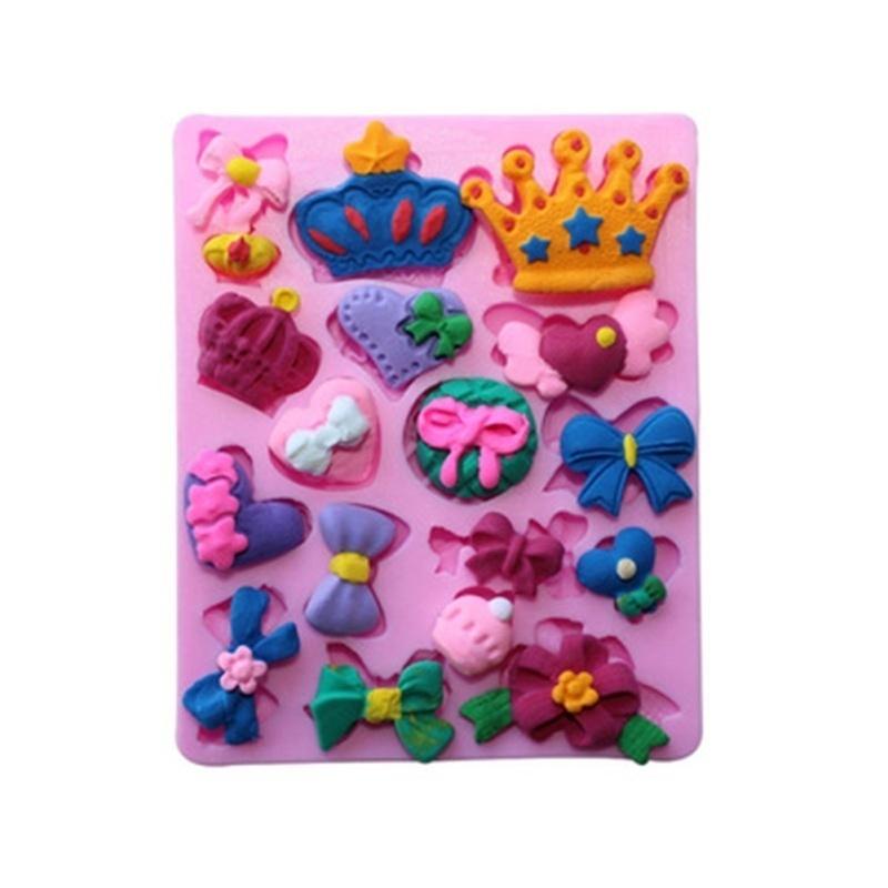 DIY Baby Shower Party Dort Silikonová forma na pečení Fondán Pomůcky na zdobení dortů Candy Clay