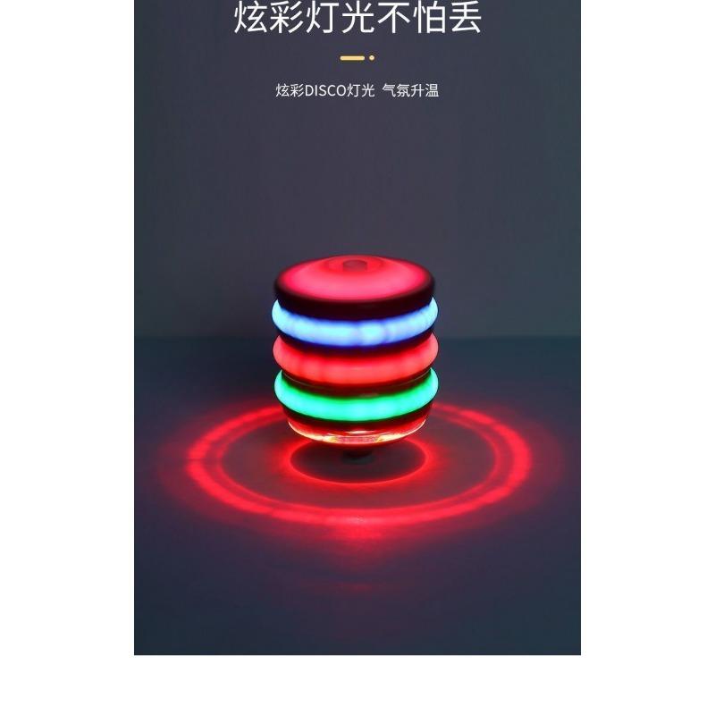 Colorful Luminous Music Spinning Top Toy For Boys Girls Kids Outdoor Play