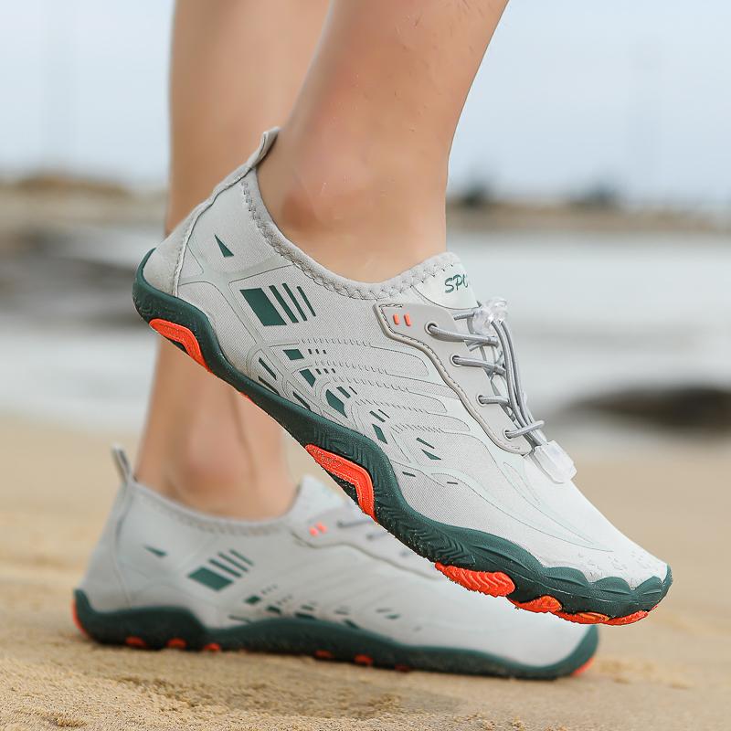Quick Dry Aqua Shoes for Men Summer Beach Wading Shoes Women Water Sports Elastic Non Slip Footwear Upstream