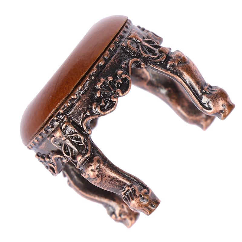 1:12 Dollhouse Miniature Furniture Wooden Round Kitchen Side Table And Stool