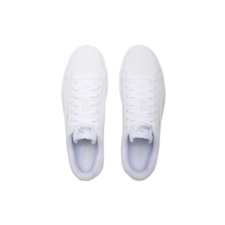 Puma Unisex Smash Buck Low-Top Lifestyle Sneaker Smash White 356753-24
