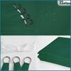 Shade sail sun awning waterproof green garden 6x3 m