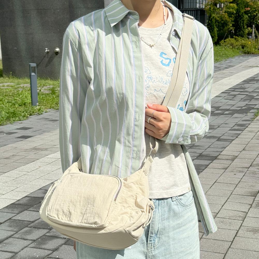 GNB TRD_804 Nylon Crispy Crossbody Bag