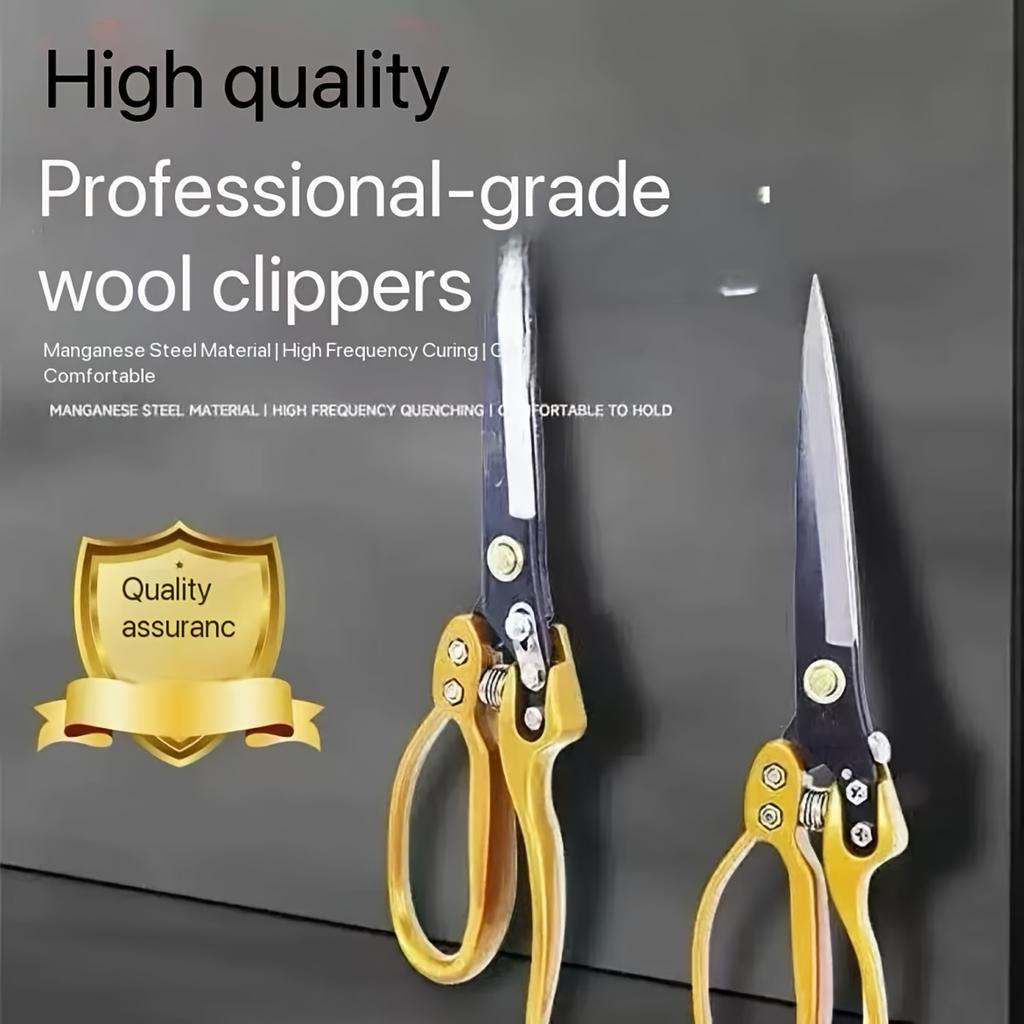 Best Selling Multi Purpose Scissors: Large Size for Trimming Pet Hair, Home Use, Lawn Care , Sharp Manganese Steel with Ergonomic Handle Design
