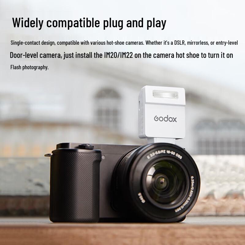 Godox Universal Mini On-Camera LED Flash