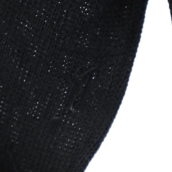 Yohji Yamamoto cotton Long sleeve knit cardigan 2 black Buttonless Women Used