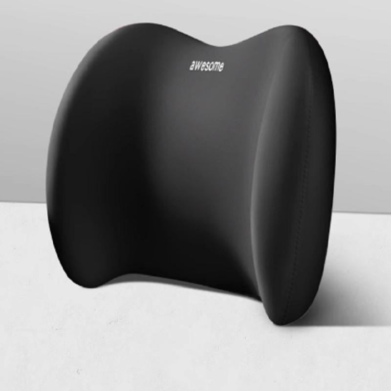 Memory-Schaum Auto Nackenkissen & Lendenkissen Set, Ergonomische Rückenlehnen- & Kopfstützen-Stütze für Fahrkomfort, für die meisten Autos