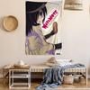 Anime Watamote Kuroki Tomoko Colorful Tapestry Wall Hanging Bohemian Wall Tapestries Mandala Wall Hanging Sheets