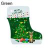 Santa Claus Candy Cookies Packaging Stockings Standing Pouch Gift Wrapping Christmas Socks Bags