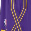 Nike Los Angeles Lakers Sports Casual Lace-Up Basketball Shorts Women Shorts Purple DB1368-504