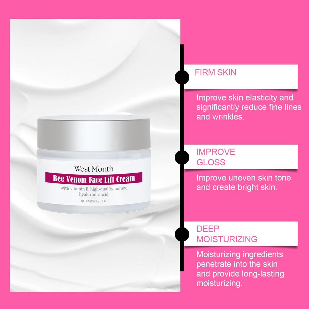 West Month Moisturizing Cream Gentle Repair & Hydration for Facial Skin Nourishing & Radiant Skin Cream 50g
