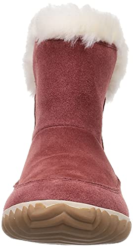 Sorel Out and About Bootie NL3073 Women's, Size 23.0cm, Rose Dust, Natural
