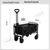 Faltbarer Outdoor-Campingwagen