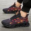 Men'S Plus Size Shock-Absorbing Casual Sports Shoes Four Season Breathable Soft Sole Outdoor Running Shoe Light Student Sneakers
