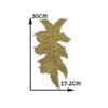 Hollow Rhinestone Beads 3D Lace Embroidery Embroidery Applique Flower Clothing Accessories Fashion Simple Style