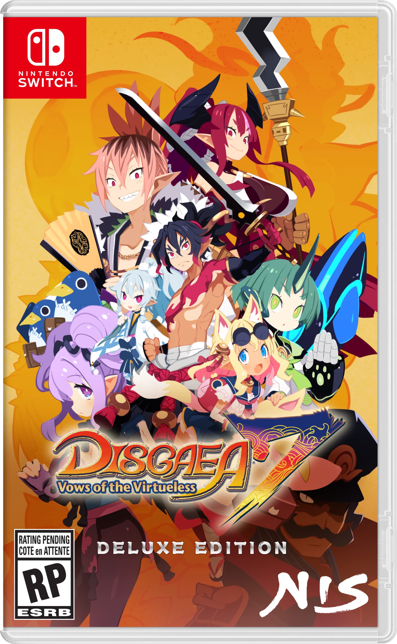 

Disgaea Vows of the Virtueless Deluxe Edition North Switch 7 - (Импорт Америка) – красный