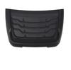 Black Car Exterior Hood Vent Scoop Cover Air Intake Grille Inlet Trim Universal